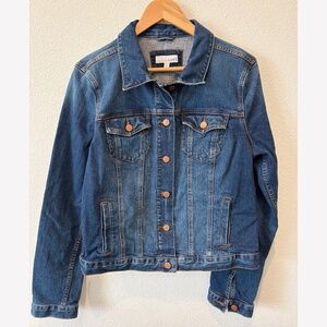 Loft Denim Trucker Jacket - L